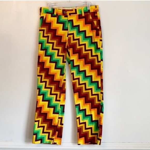 Loudmouth Men 32×30L Heritage Fairway Squirrelz Golf Pants
